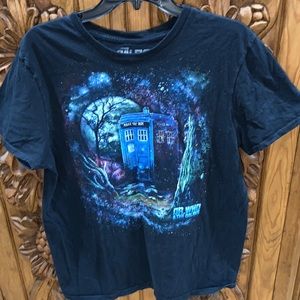 EUC Dr Who large cotton tee shirt